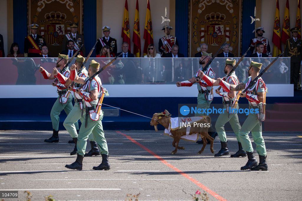 MADRID, SPAIN, OCTOBER 12, 2026: Spain's King Felipe VI and Queen Letizia preside over National Day celebrations in Madrid. Prime Minister Pedro Sanchez, government ministers and other national, regional and local officials attend the commemorative events. Photo by C. Carvajal / JNA Press. (Photo by C. Carvajal/JNA Press via Nexpher Images)