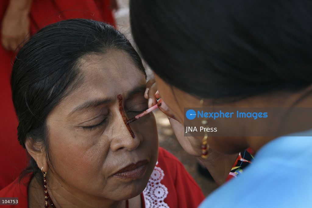 MARACAIBO, ZULIA, VENEZUELA, OCTOBER 12, 2026: Members of Indigenous communities take part in a march in Maracaibo to mark Indigenous Resistance Day. The gathering celebrates Indigenous cultural heritage and identity. Photo by Humberto Matheus / JNA Press. (Photo by Humberto Matheus/JNA Press via Nexpher Images)