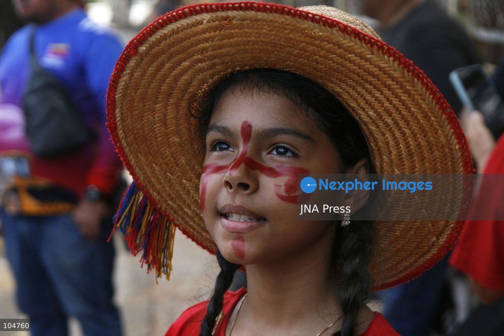 MARACAIBO, ZULIA, VENEZUELA, OCTOBER 12, 2026: Members of Indigenous communities take part in a march in Maracaibo to mark Indigenous Resistance Day. The gathering celebrates Indigenous cultural heritage and identity. Photo by Humberto Matheus / JNA Press. (Photo by Humberto Matheus/JNA Press via Nexpher Images)
