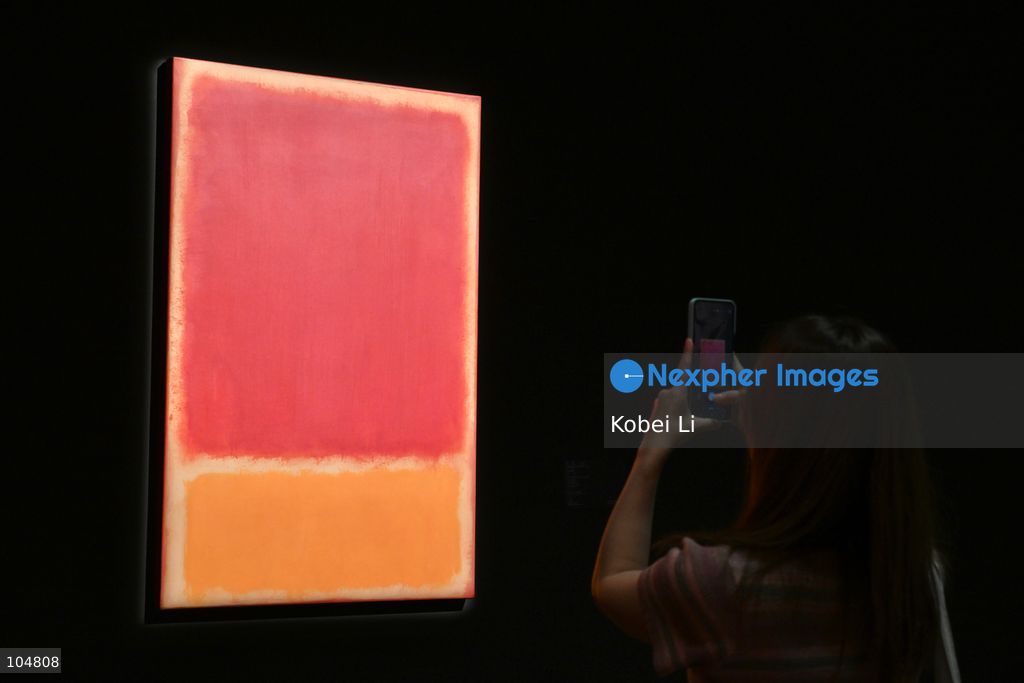 Untitled (1967), an artwork of Mark Rothko display at Sotheby's Maison on October 13, 2026 in Hong Kong. (Photo by Kobei Li/Nexpher Images)
