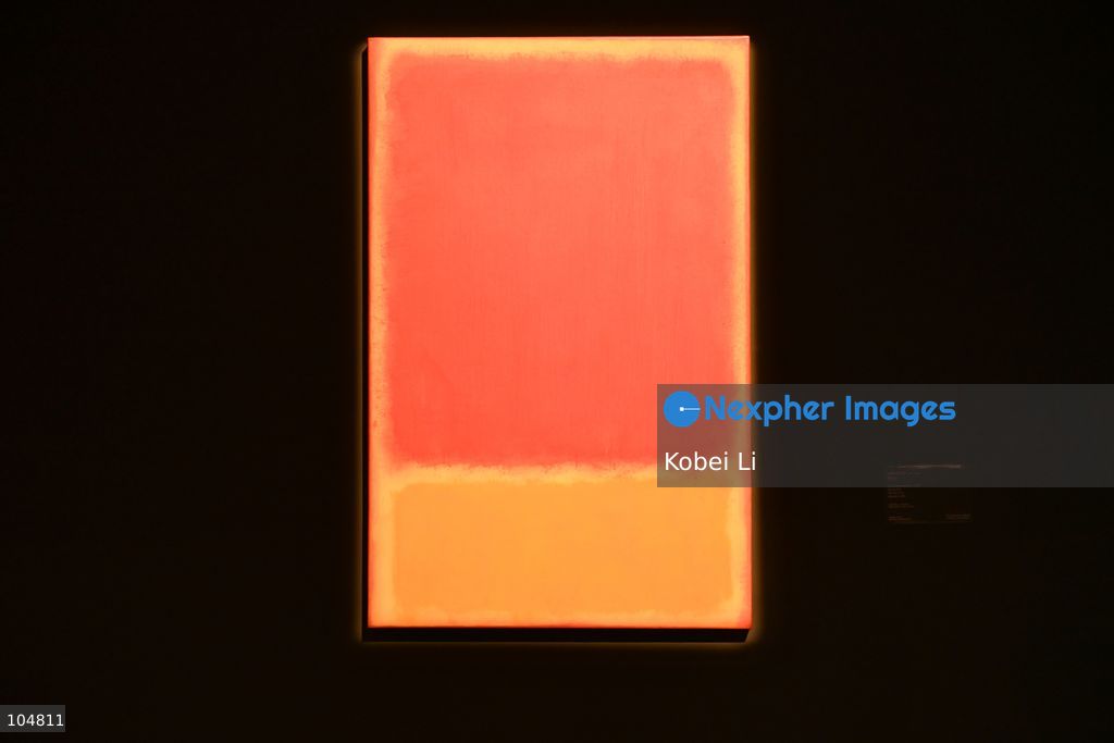 Untitled (1967), an artwork of Mark Rothko display at Sotheby's Maison on October 13, 2026 in Hong Kong. (Photo by Kobei Li/Nexpher Images)