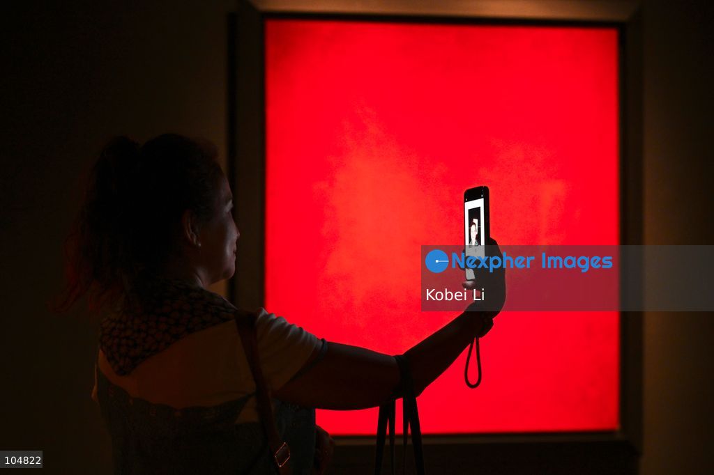 No.3P.B., an artwork of Yayoi Kusama display at Sotheby's Maison on October 13, 2026 in Hong Kong. (Photo by Kobei Li/Nexpher Images)