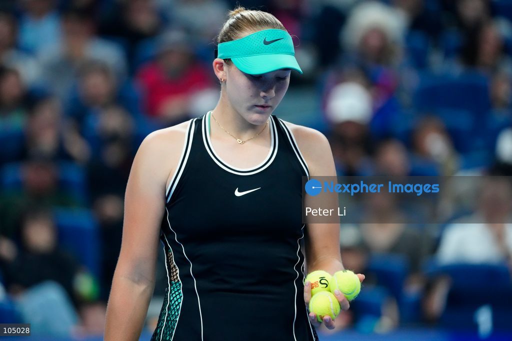 Mirra Andreeva of the Russia in action against Zheng Qinwen of China during their Womens Singles final match at the China Open tennis tournament in Beijing, China, 11 October 2026. (Photo by Peter Li/Nexpher Images)
