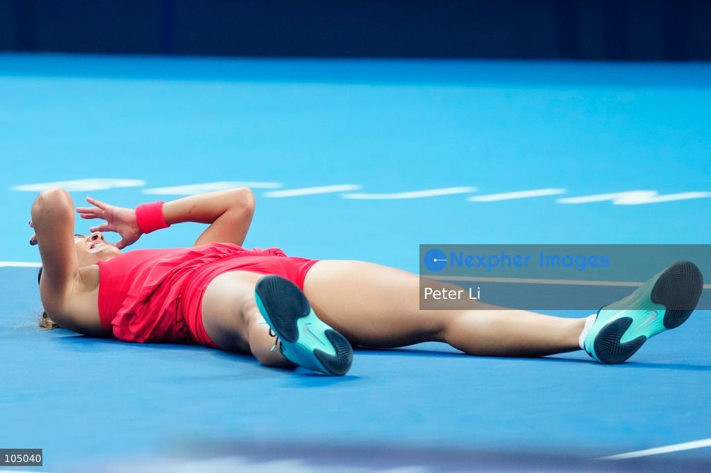 Zheng Qinwen of China celebrates winning against Mirra Andreeva of the Russia during their Womens Singles final match at the China Open tennis tournament in Beijing, China, 11 October 2026. (Photo by Peter Li/Nexpher Images)