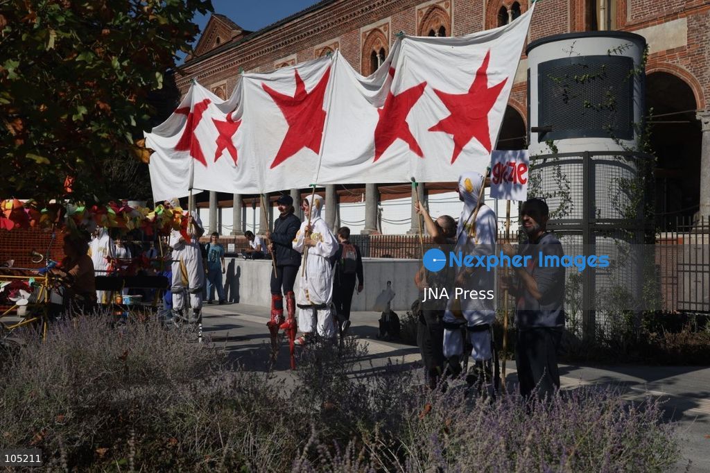 MILAN, ITALY - OCTOBER 13, 2026: A view of the newly unveiled plaque dedication at the brand new "Largo Dario Fo" public square in Milan, Italy, on October 13, 2026. The Municipality of Milan officially dedicated the newly redeveloped pedestrian area off via Francesco Sforza, adjacent to the Università Statale to the late Italian playwright, actor, and 1997 Nobel laureate in Literature on the 10th anniversary of his passing. Photo by Nadia Caimi / JNA Press (Photo by Nadia Caimi/JNA Press via Nexpher Images)