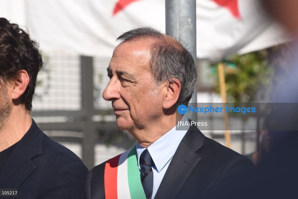 MILAN, ITALY - OCTOBER 13, 2026: A view of the newly unveiled plaque dedication at the brand new "Largo Dario Fo" public square in Milan, Italy, on October 13, 2026. The Municipality of Milan officially dedicated the newly redeveloped pedestrian area off via Francesco Sforza, adjacent to the Università Statale to the late Italian playwright, actor, and 1997 Nobel laureate in Literature on the 10th anniversary of his passing. Photo by Nadia Caimi / JNA Press (Photo by Nadia Caimi/JNA Press via Nexpher Images)