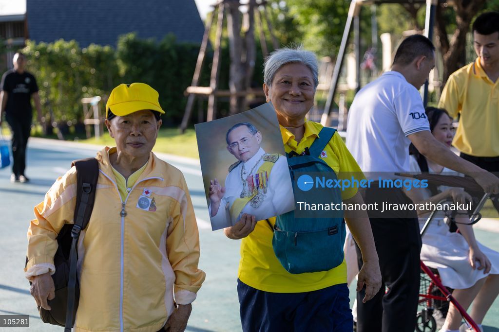 BANGKOK, Thailand — October 13, 2026 — Thailand marked Nawaminthara Maharaj Day on Tuesday, commemorating the anniversary of the passing of His Majesty King Bhumibol Adulyadej the Great (Rama IX), who died on October 13, 2016. At the King Bhumibol Adulyadej the Great Memorial Park in Bangkok’s Dusit district, government officials and representatives from various organizations took part in wreath-laying ceremonies to pay tribute to the late monarch and honor his contributions to the country. The annual observance provides an occasion for the Thai people to remember his legacy and express their gratitude for his lifelong dedication to the nation. (Photo by Thanatchanont Jiraworathanakul/Nexpher Images)