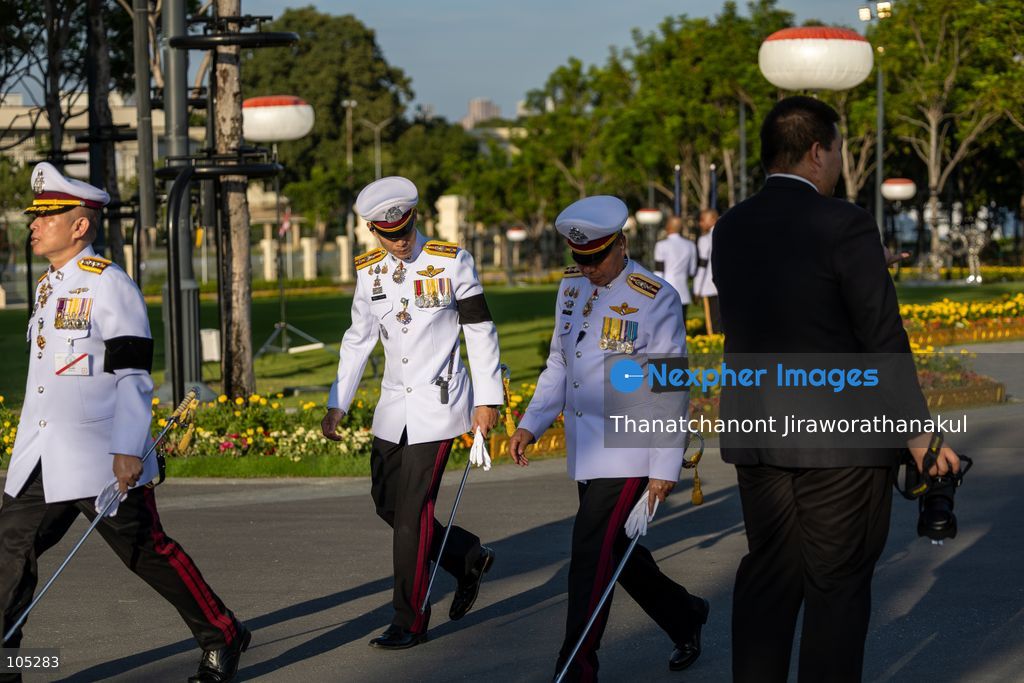 BANGKOK, Thailand — October 13, 2026 — Thailand marked Nawaminthara Maharaj Day on Tuesday, commemorating the anniversary of the passing of His Majesty King Bhumibol Adulyadej the Great (Rama IX), who died on October 13, 2016. At the King Bhumibol Adulyadej the Great Memorial Park in Bangkok’s Dusit district, government officials and representatives from various organizations took part in wreath-laying ceremonies to pay tribute to the late monarch and honor his contributions to the country. The annual observance provides an occasion for the Thai people to remember his legacy and express their gratitude for his lifelong dedication to the nation. (Photo by Thanatchanont Jiraworathanakul/Nexpher Images)