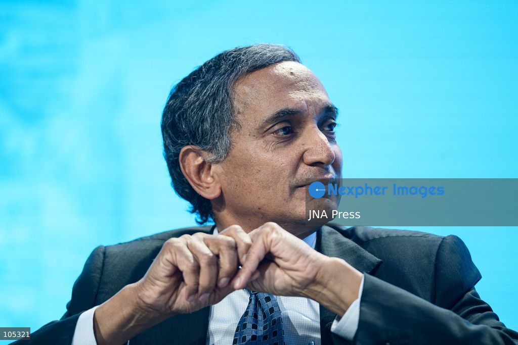 BANGKOK, THAILAND - OCTOBER 13, 2026: Director of the Asia and Pacific Department, International Monetary Fund (IMF), Krishna Srinivasan takes part during “Governor Talks: Korea's Monetary Policy Challenges in the Context of the Combination of the AI Upcycle and Conflict in the Middle East” at the 2026 Annual Meetings of the International Monetary Fund (IMF) and the World Bank Group in Bangkok. The discussion examines Korea’s monetary policy challenges amid the global artificial intelligence upcycle and uncertainty stemming from the conflict in the Middle East. Photo by Watsawat Koktabtim / JNA Press. (Photo by Watsawat "James" Koktabtim/JNA Press via Nexpher Images)