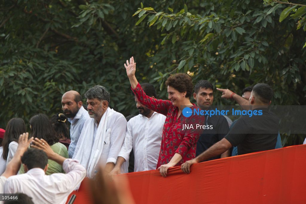 NEW DELHI, INDIA, OCTOBER 12, 2026: Congress party workers and opposition leaders take part in a protest in New Delhi demanding the resignation of Chief Election Commissioner Gyanesh Kumar over alleged electoral irregularities and revisions to voter rolls under the Special Intensive Revision (SIR). Police detain participants during the demonstration amid a heavy security deployment. Photo by Amit Sukula / JNA Press. (Photo by Amit shukla/JNA Press via Nexpher Images)