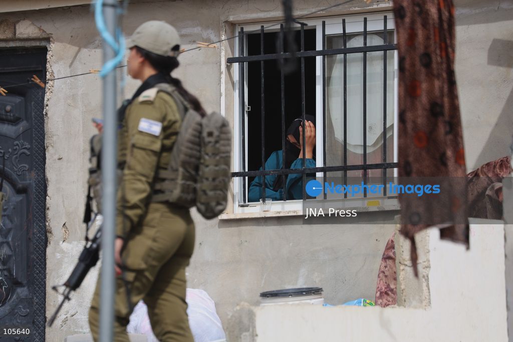 UMM AL-KHAIR, WEST BANK, PALESTINE, OCTOBER 14, 2026: Israeli forces demolish a Palestinian home and confiscate a portable toilet in Umm al-Khair, in Masafer Yatta, south of Hebron, in the occupied West Bank. The demolished dwelling housed a family of seven, according to Palestinian news agency WAFA. Photo by Mosab Shawer / JNA Press. (Photo by Mosab shawer/JNA Press via Nexpher Images)