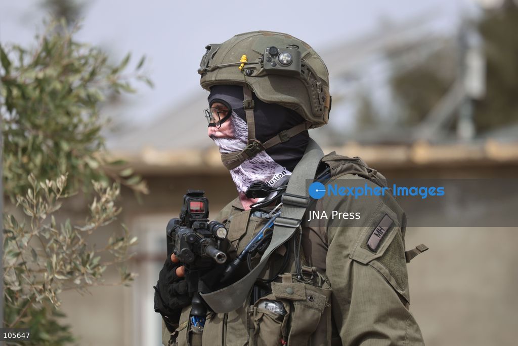 UMM AL-KHAIR, WEST BANK, PALESTINE, OCTOBER 14, 2026: Israeli forces demolish a Palestinian home and confiscate a portable toilet in Umm al-Khair, in Masafer Yatta, south of Hebron, in the occupied West Bank. The demolished dwelling housed a family of seven, according to Palestinian news agency WAFA. Photo by Mosab Shawer / JNA Press. (Photo by Mosab shawer/JNA Press via Nexpher Images)