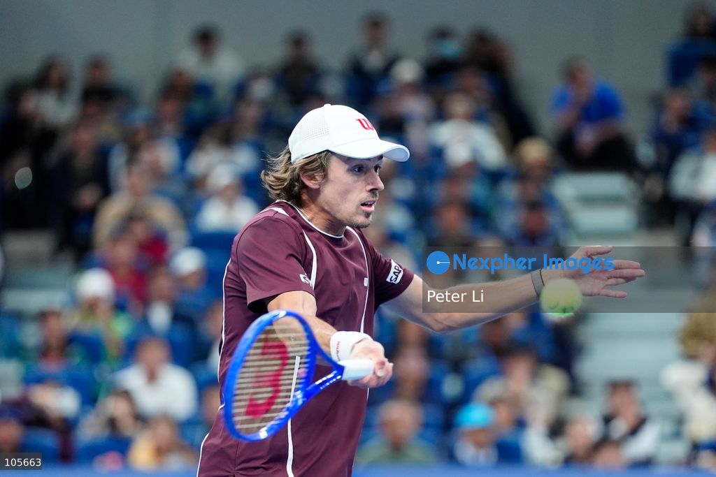 Alex De Minaur of Australia in action against Novak Djokovic of Serbia during their Men's Singles final match on day seven of China Open at the National Tennis Center on October 6, 2026 in Beijing, China. (Photo by Peter Li/Nexpher Images)