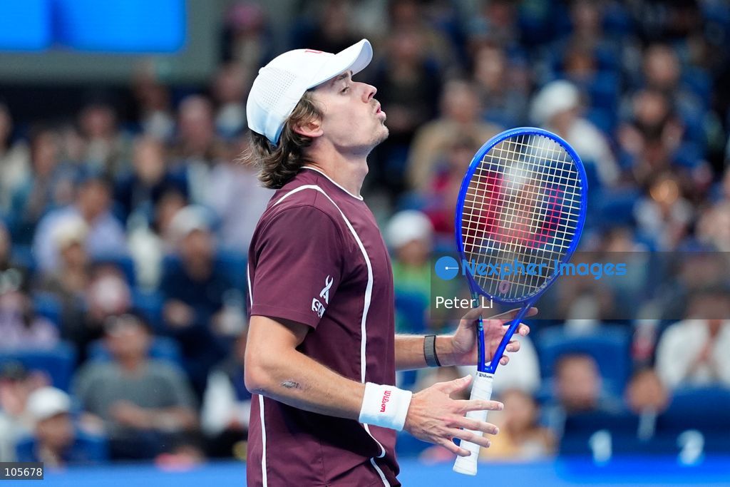 Alex De Minaur of Australia in action against Novak Djokovic of Serbia during their Men's Singles final match on day seven of China Open at the National Tennis Center on October 6, 2026 in Beijing, China. (Photo by Peter Li/Nexpher Images)