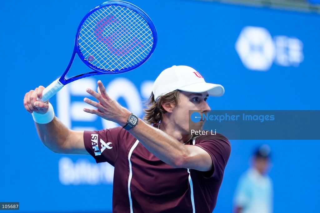 Alex De Minaur of Australia in action against Novak Djokovic of Serbia during their Men's Singles final match on day seven of China Open at the National Tennis Center on October 6, 2026 in Beijing, China. (Photo by Peter Li/Nexpher Images)