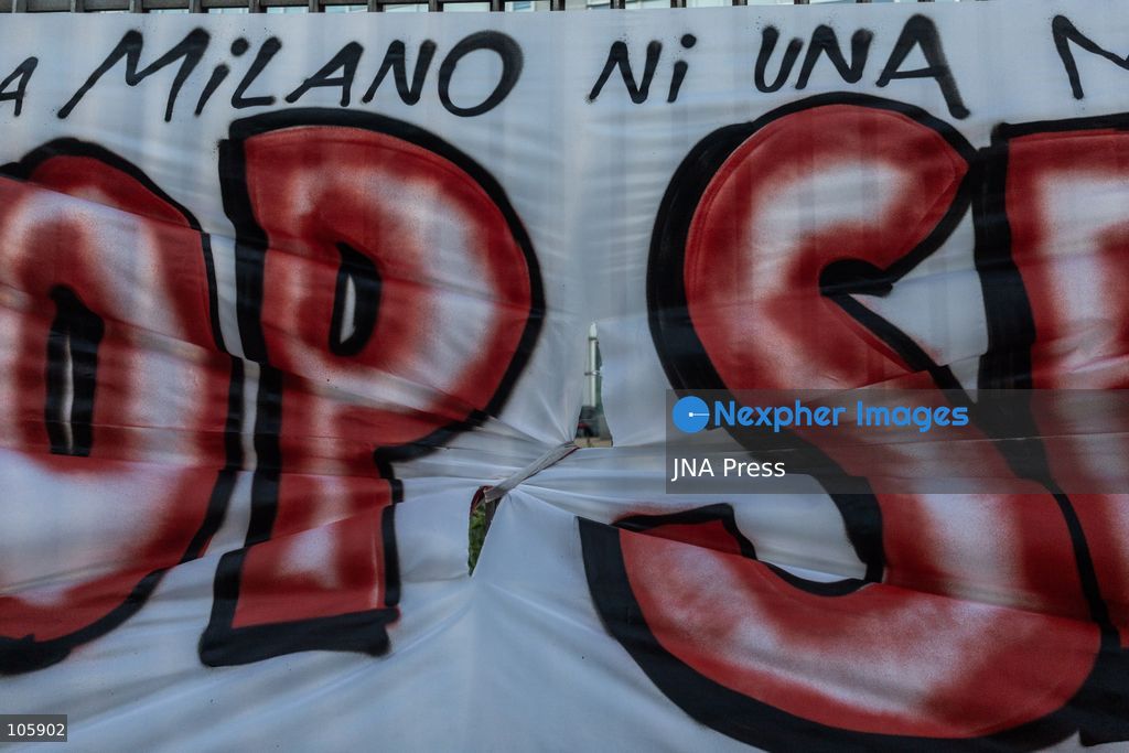 MILAN, ITALY, OCTOBER 13, 2026: Demonstrators gather in Milan to protest against the high cost of living in the city. Participants call attention to the financial pressures facing residents. Photo by Nadia Caimi / JNA Press. (Photo by Nadia Caimi/JNA Press via Nexpher Images)