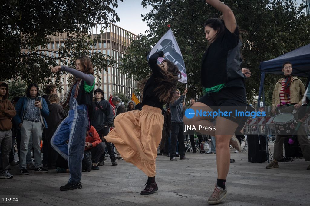 MILAN, ITALY, OCTOBER 13, 2026: Demonstrators gather in Milan to protest against the high cost of living in the city. Participants call attention to the financial pressures facing residents. Photo by Nadia Caimi / JNA Press. (Photo by Nadia Caimi/JNA Press via Nexpher Images)
