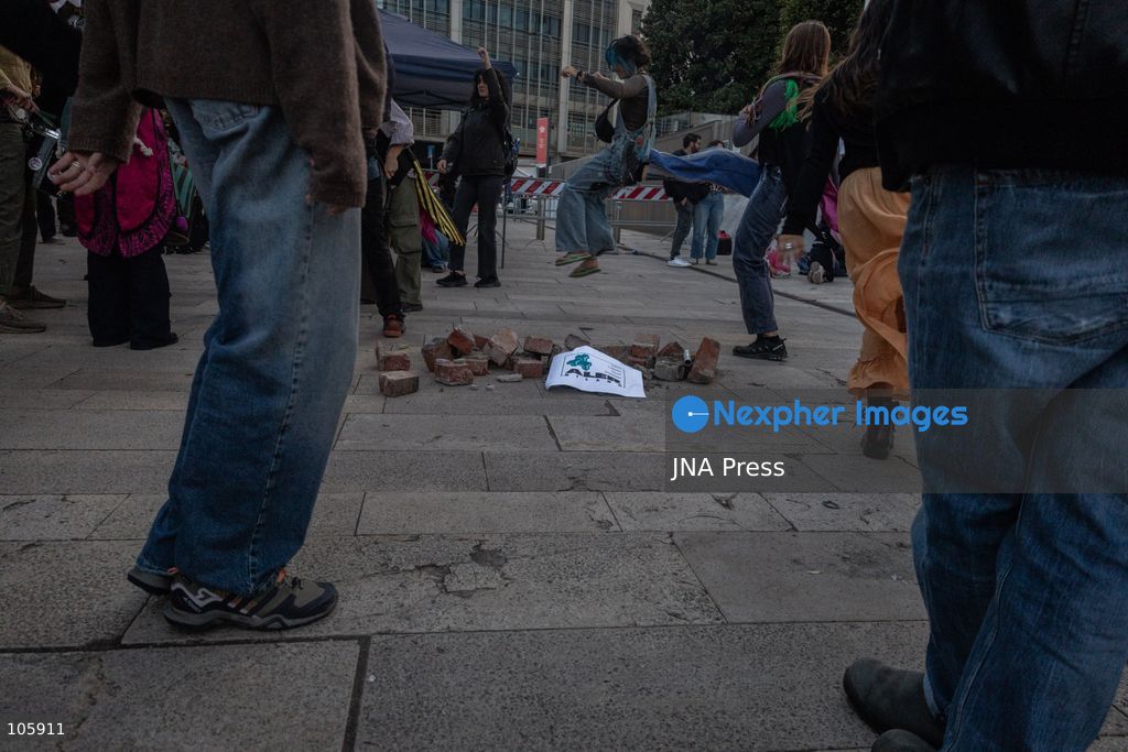 MILAN, ITALY, OCTOBER 13, 2026: Demonstrators gather in Milan to protest against the high cost of living in the city. Participants call attention to the financial pressures facing residents. Photo by Nadia Caimi / JNA Press. (Photo by Nadia Caimi/JNA Press via Nexpher Images)