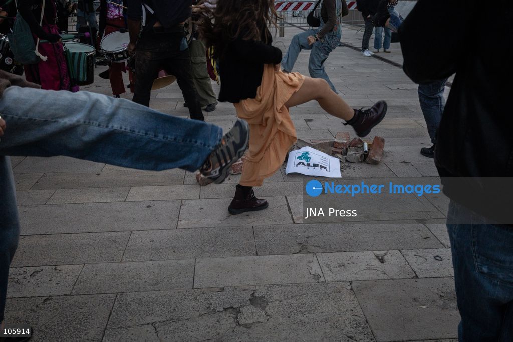 MILAN, ITALY, OCTOBER 13, 2026: Demonstrators gather in Milan to protest against the high cost of living in the city. Participants call attention to the financial pressures facing residents. Photo by Nadia Caimi / JNA Press. (Photo by Nadia Caimi/JNA Press via Nexpher Images)