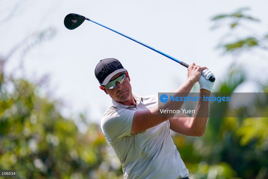 Swedish golfer Henrik Stenson during the SJM Macau Open 2026 golf tournament at the Macau golf and country club on October 15, 2026 in Macau. (Photo by Vernon Yuen/Nexpher Images)