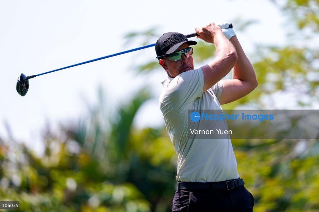 Swedish golfer Henrik Stenson during the SJM Macau Open 2026 golf tournament at the Macau golf and country club on October 15, 2026 in Macau. (Photo by Vernon Yuen/Nexpher Images)