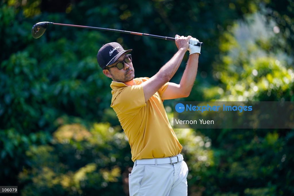 Korean-American golfer Kevin Sangwook Na during the SJM Macau Open 2026 golf tournament at the Macau golf and country club on October 15, 2026 in Macau. (Photo by Vernon Yuen/Nexpher Images)