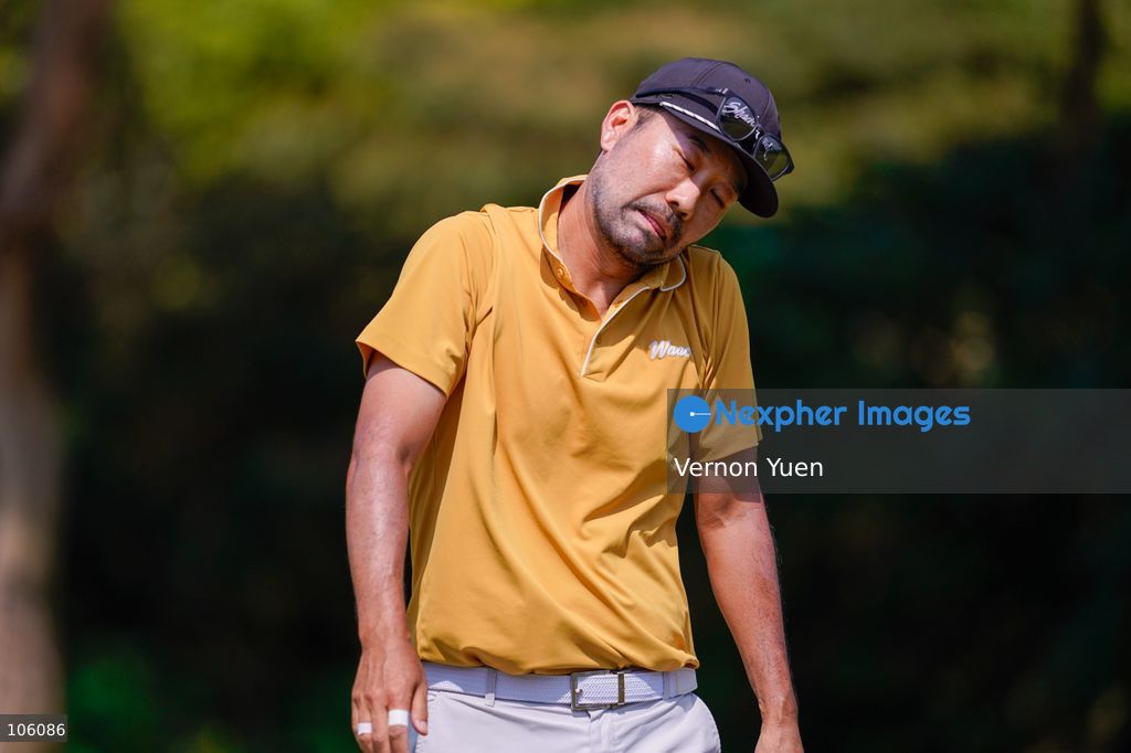 Korean-American golfer Kevin Sangwook Na during the SJM Macau Open 2026 golf tournament at the Macau golf and country club on October 15, 2026 in Macau. (Photo by Vernon Yuen/Nexpher Images)
