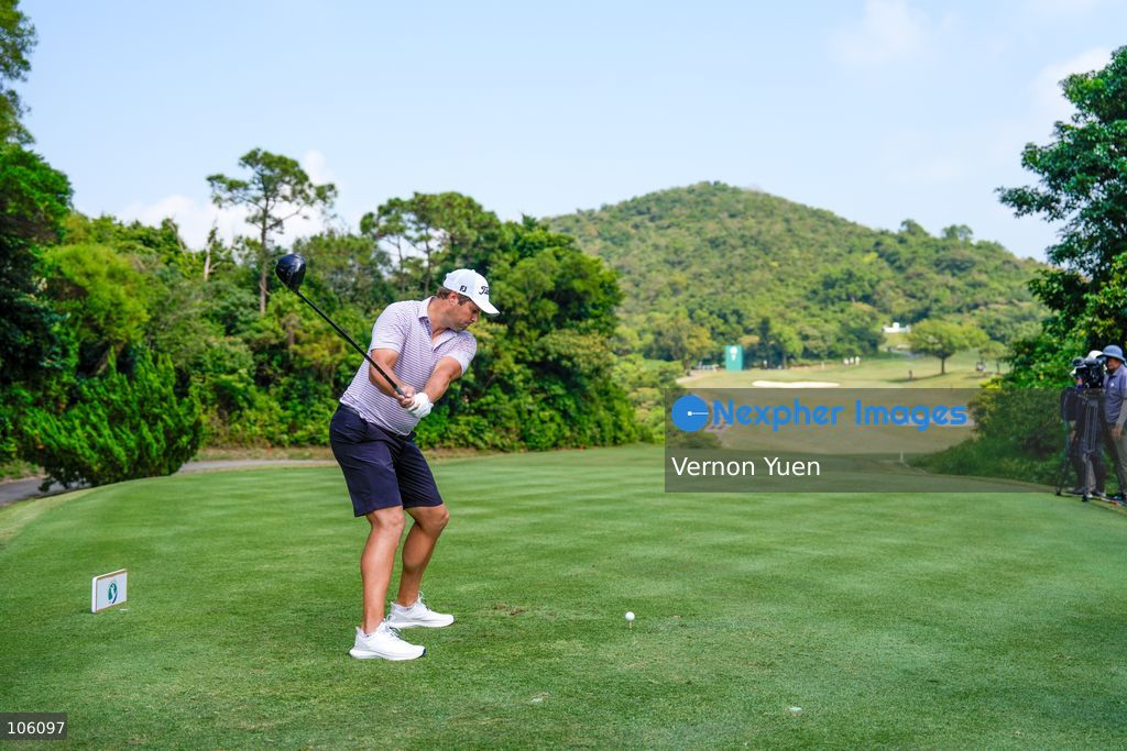 American golfer Peter Uihlein during the SJM Macau Open 2026 golf tournament at the Macau golf and country club on October 15, 2026 in Macau. (Photo by Vernon Yuen/Nexpher Images)