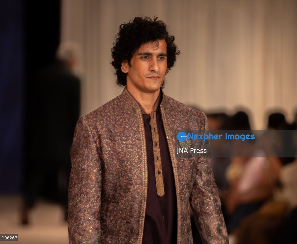 NEW DELHI, INDIA, OCTOBER 15, 2026: Actor Ali Fazal showcases an outfit by designer Tarun Tahiliani during Lakme Fashion Week in partnership with the Fashion Design Council of India (FDCI). Photo by Vishal Kapoor / JNA Press. (Photo by Vishal Kapoor/JNA Press via Nexpher Images)