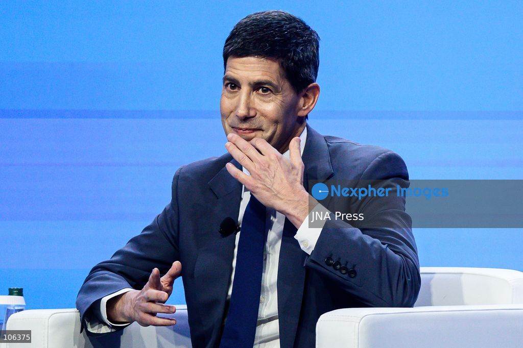 BANGKOK, THAILAND, OCTOBER 16, 2026: U.S. Federal Reserve Chair Kevin Warsh speaks during a fireside chat with International Monetary Fund (IMF) Managing Director Kristalina Georgieva at the Queen Sirikit National Convention Center (QSNCC) in Bangkok during the 2026 Annual Meetings of the IMF and the World Bank Group. The discussion focuses on the forces reshaping the global economy. Photo by Watsawat Koktabtim / JNA Press (Photo by Watsawat "James" Koktabtim/JNA Press via Nexpher Images)