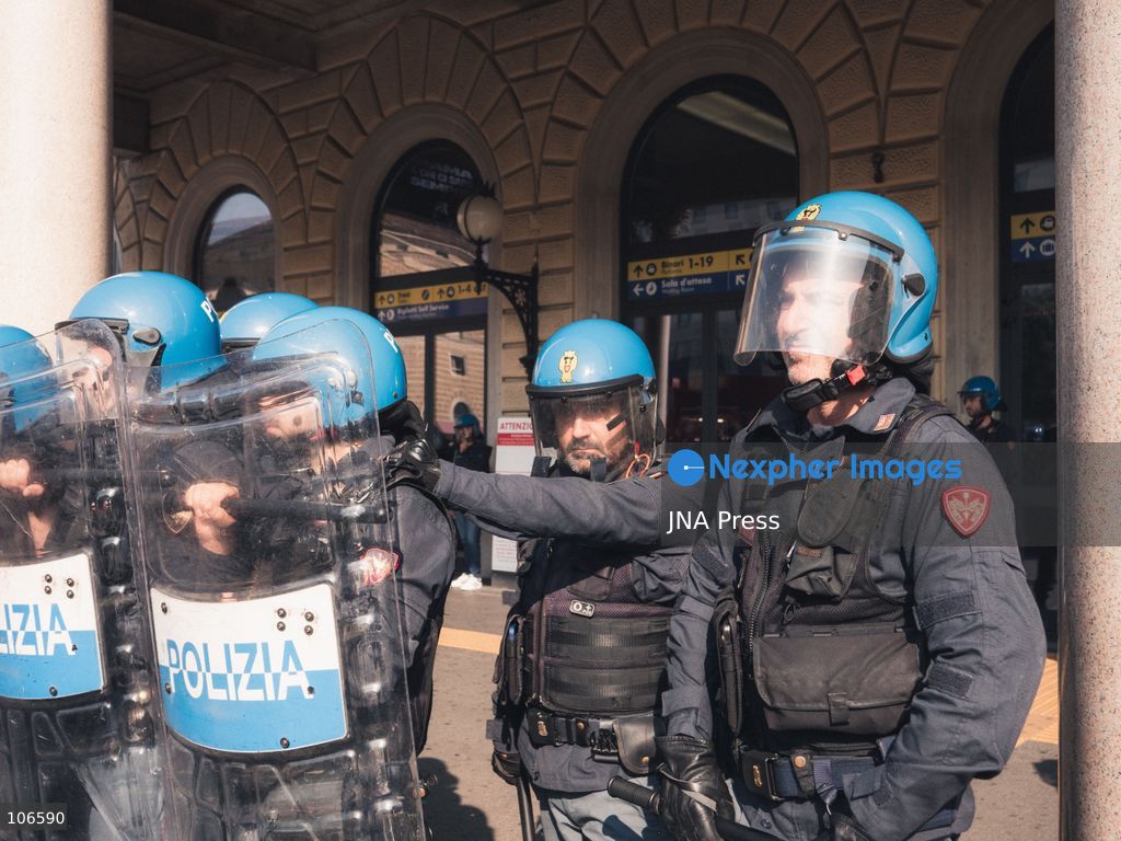 BOLOGNA, ITALY, OCTOBER 16, 2026: Students march through central Bologna demanding improved school conditions and greater investment in education rather than military spending, during a day of student demonstrations across Italy. Photo by Alessandro Del Bono / JNA Press. (Photo by alessandro del bono/JNA Press via Nexpher Images)
