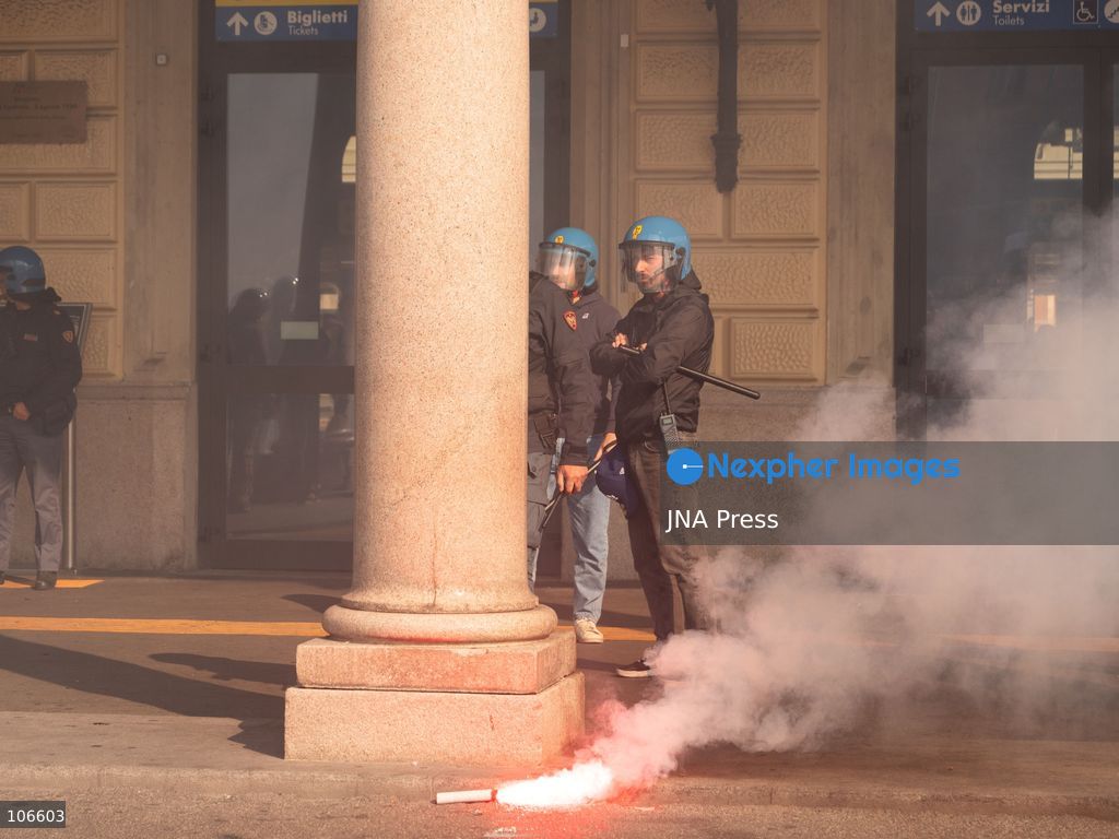 BOLOGNA, ITALY, OCTOBER 16, 2026: Students march through central Bologna demanding improved school conditions and greater investment in education rather than military spending, during a day of student demonstrations across Italy. Photo by Alessandro Del Bono / JNA Press. (Photo by alessandro del bono/JNA Press via Nexpher Images)
