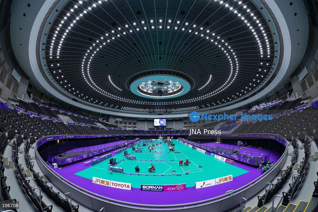 NAGOYA, JAPAN — OCTOBER 14, 2026: The atmosphere at the boccia venue during the 5th Asian Para Games Aichi-Nagoya 2026 at Nagoya City General Gymnasium, Japan, Wednesday, October 14, 2026. Boccia is contested by 92 athletes across 11 events. Photo by Dwi Prasetya/JNA Press. (Photo by Dwi Prasetya/JNA Press via Nexpher Images)
