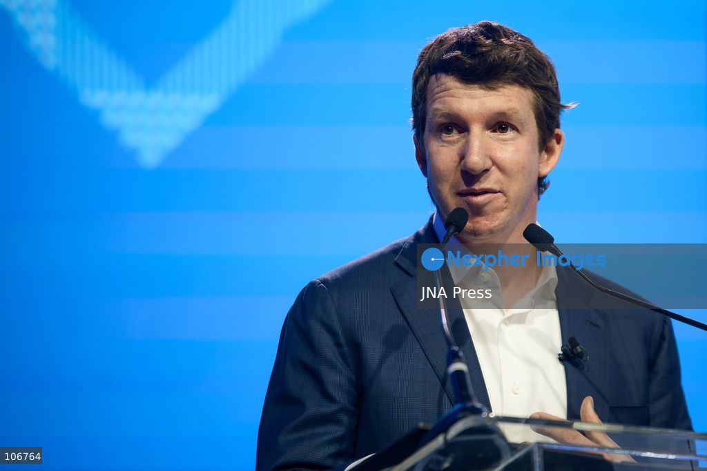 BANGKOK, THAILAND - OCTOBER 17, 2026: Anthropic co-founder Jack Clark delivers a lecture titled “Inside the Event Horizon: Why Everyone Should Take AI Progress Seriously” during the Per Jacobsson Foundation lecture at the 2026 Annual Meetings of the International Monetary Fund (IMF) and the World Bank Group in Bangkok. The lecture explores potential advances in artificial intelligence and their implications for scientific discovery, robotics, autonomous businesses and the wider economy. Photo by Watsawat Koktabtim / JNA Press. (Photo by Watsawat "James" Koktabtim/JNA Press via Nexpher Images)