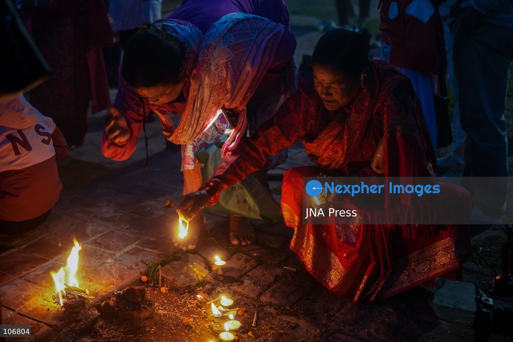 LALITPUR, NEPAL, October 16, 2026: Members of the Newar community participate in a traditional ritual procession during the Sikali Jatra festival in Khokana, Lalitpur, Nepal. The annual festival honors Goddess Sikali and reflects the community’s longstanding religious traditions and cultural heritage. Photo by Ambir Tolang/JNA Press (Photo by Ambir Tolang/JNA Press via Nexpher Images)