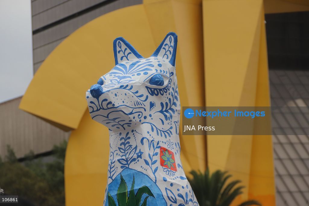 MEXICO CITY, MEXICO, OCTOBER 17, 2026: Participants accompany giant sculptures of fantastical creatures during the 18th Monumental Alebrijes Parade along Paseo de la Reforma in Mexico City. Organised by the Museo de Arte Popular (MAP), the annual event celebrates Mexican folk art and traditional craftsmanship. Photo by Carlos Santiago / JNA Press. (Photo by Carlos Santiago/JNA Press via Nexpher Images)