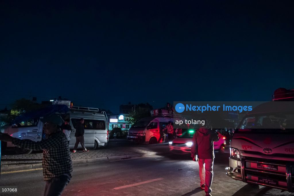 Kathmandu, NEPAL, October 18, 2026: Passengers crowd a bus station in the early morning as they prepare to travel to their hometowns and villages to celebrate the Dashain festival in Koteshwor, Kathmandu, Nepal. Thousands of people leave the capital ahead of the major Hindu festival to reunite with their families and celebrate the occasion together. Photo by Ambir Tolang/JNA Press (Photo by ap tolang/Nexpher Images)