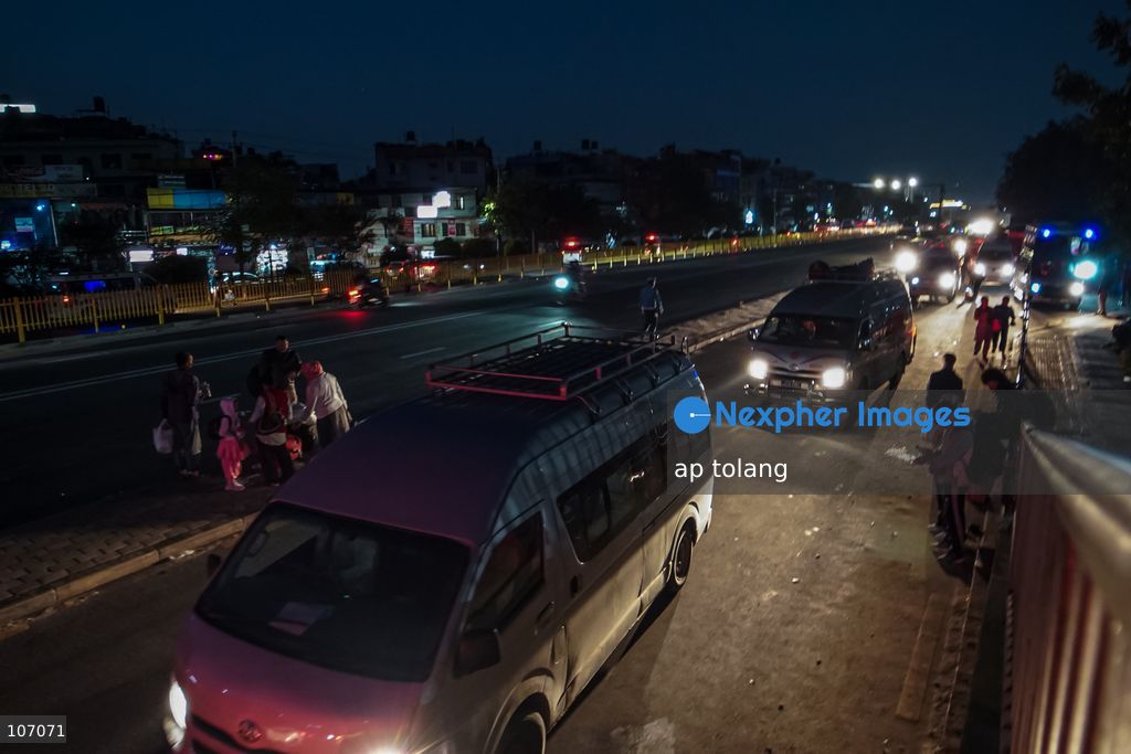 Kathmandu, NEPAL, October 18, 2026: Passengers crowd a bus station in the early morning as they prepare to travel to their hometowns and villages to celebrate the Dashain festival in Koteshwor, Kathmandu, Nepal. Thousands of people leave the capital ahead of the major Hindu festival to reunite with their families and celebrate the occasion together. Photo by Ambir Tolang/JNA Press (Photo by ap tolang/Nexpher Images)