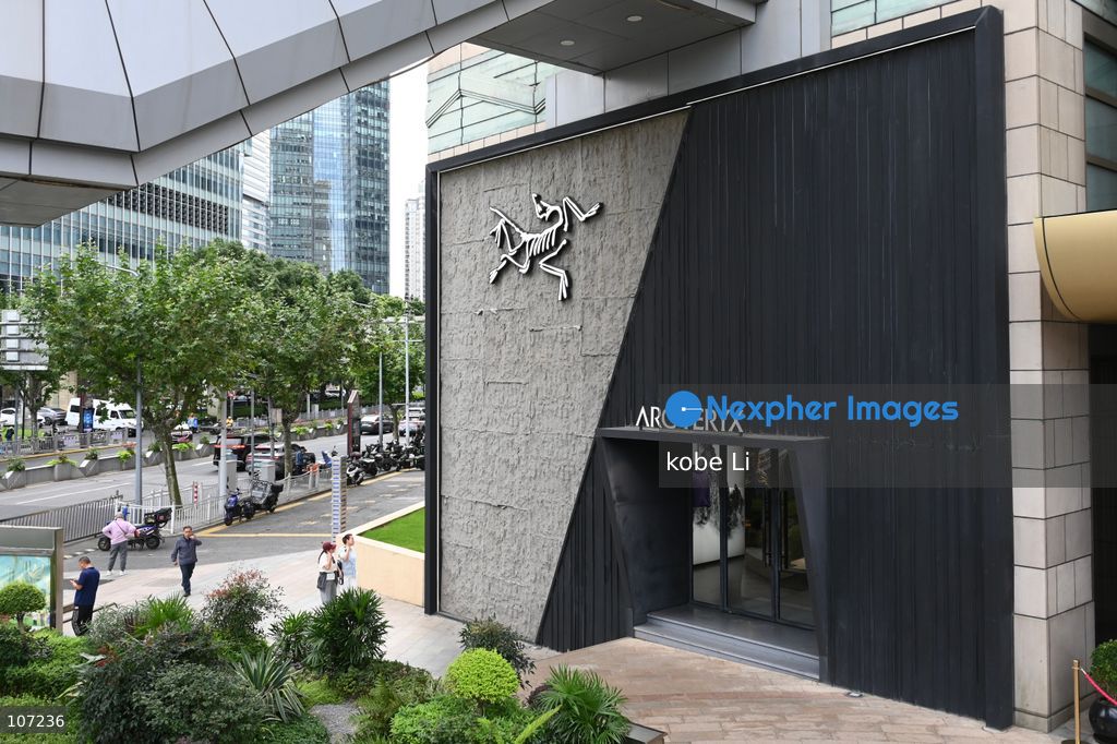 A general view showing an Arc'teryx shop at Lujiazui on October 16, 2026 in Shanghai, China. (Photo by kobe Li/Nexpher Images)