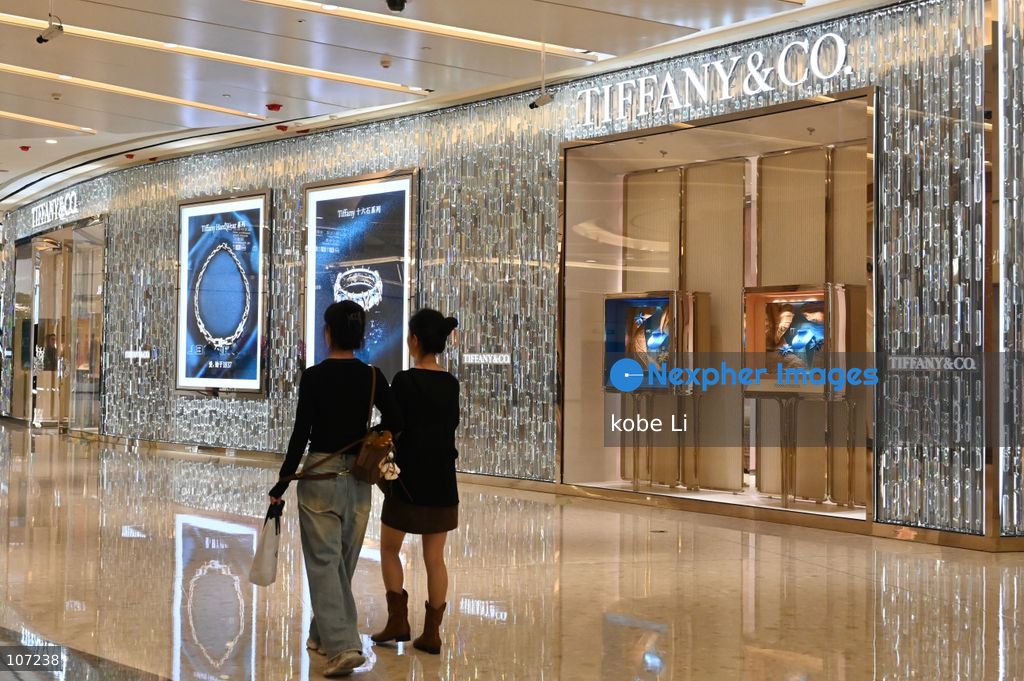 A general view showing a Tiffany NY&Co. shop at IFC Mall of Lujiazui on October 16, 2026 in Shanghai, China. (Photo by kobe Li/Nexpher Images)