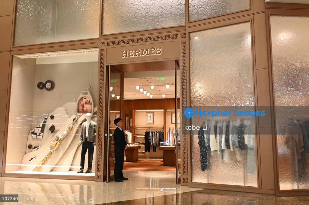 A general view showing a HERMES shop at IFC Mall of Lujiazui on October 16, 2026 in Shanghai, China. (Photo by kobe Li/Nexpher Images)