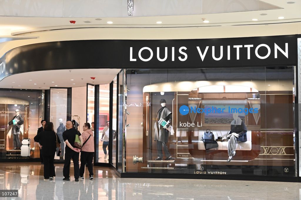 A general view showing a Louis Vuitton shop at IFC Mall of Lujiazui on October 16, 2026 in Shanghai, China. (Photo by kobe Li/Nexpher Images)