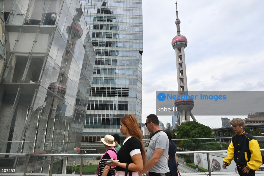 A general view showing Oriental Pearl Tower at Lujiazui on October 16, 2026 in Shanghai, China. (Photo by kobe Li/Nexpher Images)
