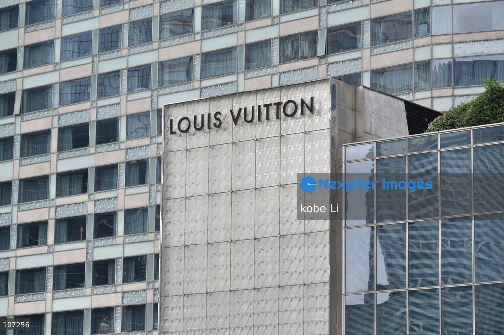 A general view showing a Louis Vuitton logo at IFC Mall of Lujiazui on October 16, 2026 in Shanghai, China. (Photo by kobe Li/Nexpher Images)