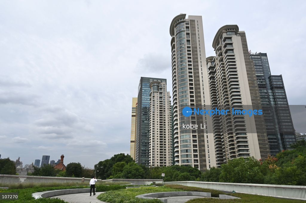 A general view showing city building view of the Lujiazui on October 16, 2026 in Shanghai, China. (Photo by kobe Li/Nexpher Images)