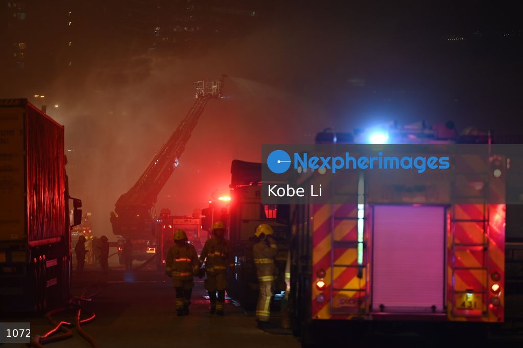 No. 3 alarm fire in Hong Kong