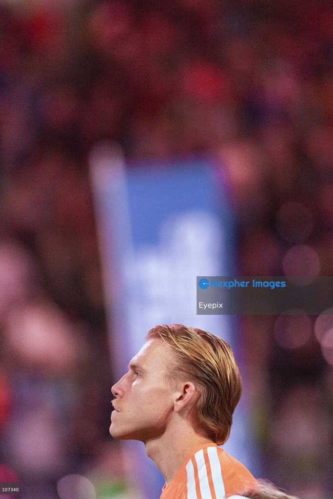 Andrew Thomas #26 of Seattle Sounders FC looks on during the MLS match between Sounders FC and CF Montréal at Lumen Field. on October 17, 2026 in Seattle, Washington. (Photo by Jules Doyle / Eyepix Group/Eyepix via Nexpher Images)
