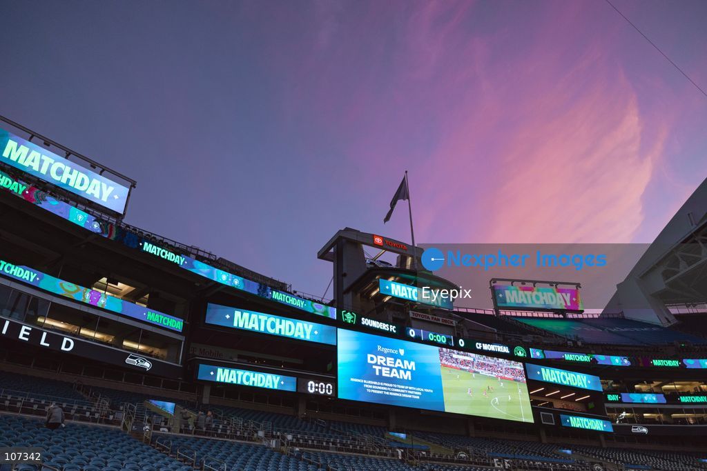 General view inside the stadium before the MLS match between Sounders FC and CF Montréal at Lumen Field. on October 17, 2026 in Seattle, Washington. (Photo by Jules Doyle / Eyepix Group/Eyepix via Nexpher Images)
