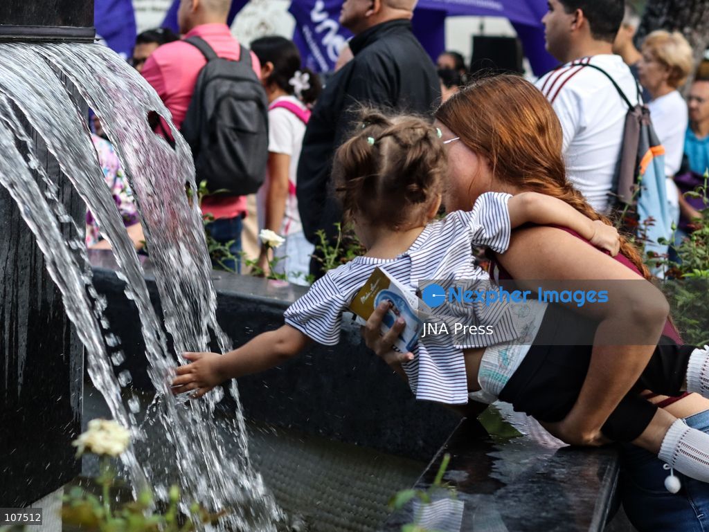 CARACAS, VENEZUELA, OCTOBER 19, 2026: Devotees gather at La Candelaria church in central Caracas to mark the first anniversary of the canonization of Saint José Gregorio Hernández and Saint Carmen Rendiles. The two became Venezuela’s first Catholic saints on October 19, 2025. (Photo by Mario Flores/JNA Press via Nexpher Images)