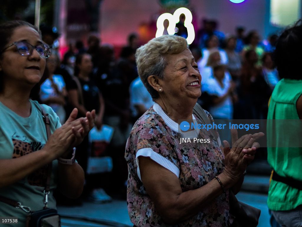 CARACAS, VENEZUELA, OCTOBER 19, 2026: Devotees gather at La Candelaria church in central Caracas to mark the first anniversary of the canonization of Saint José Gregorio Hernández and Saint Carmen Rendiles. The two became Venezuela’s first Catholic saints on October 19, 2025. (Photo by Mario Flores/JNA Press via Nexpher Images)